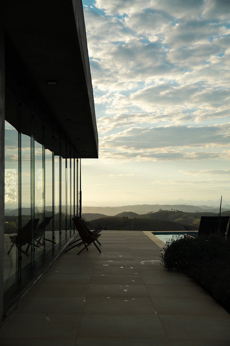 Casa Vista | Piscina com pôr do sol espetacular