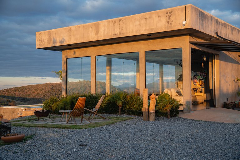 Casa Vista | Piscina com pôr do sol espetacular