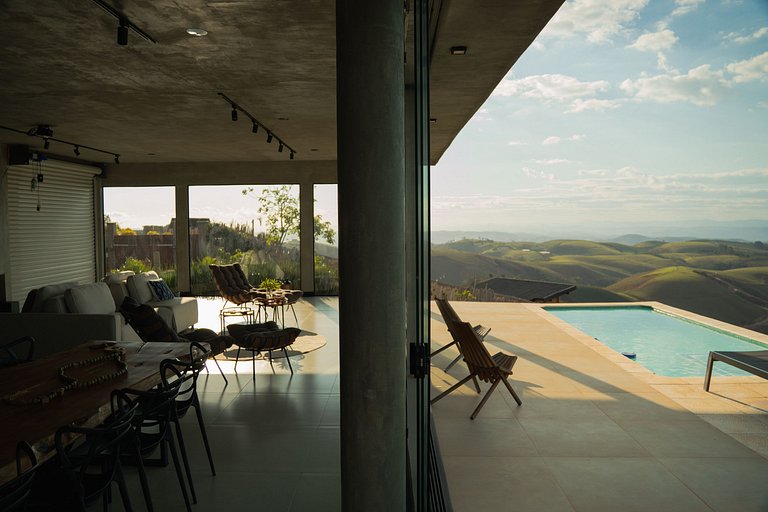 Casa Vista | Piscina com pôr do sol espetacular