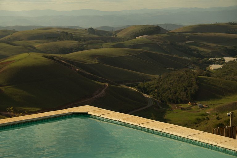 Casa Vista | Piscina com pôr do sol espetacular