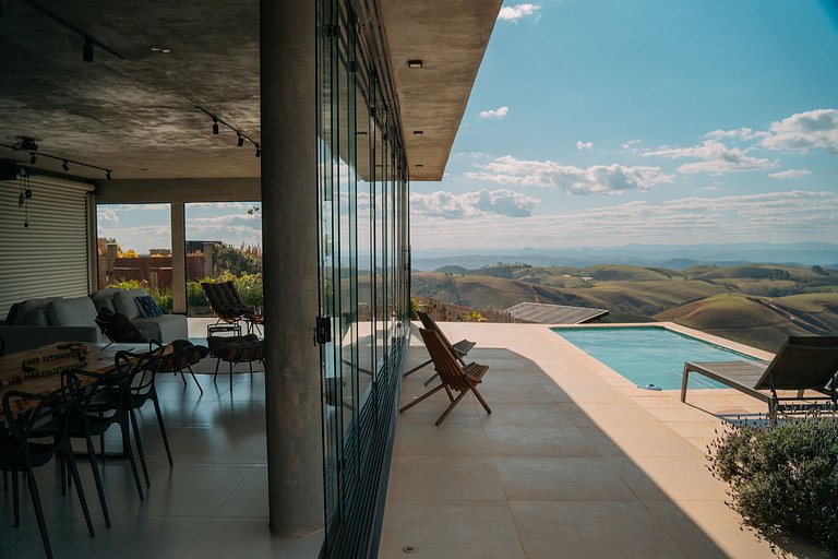 Casa Vista | Piscina com pôr do sol espetacular