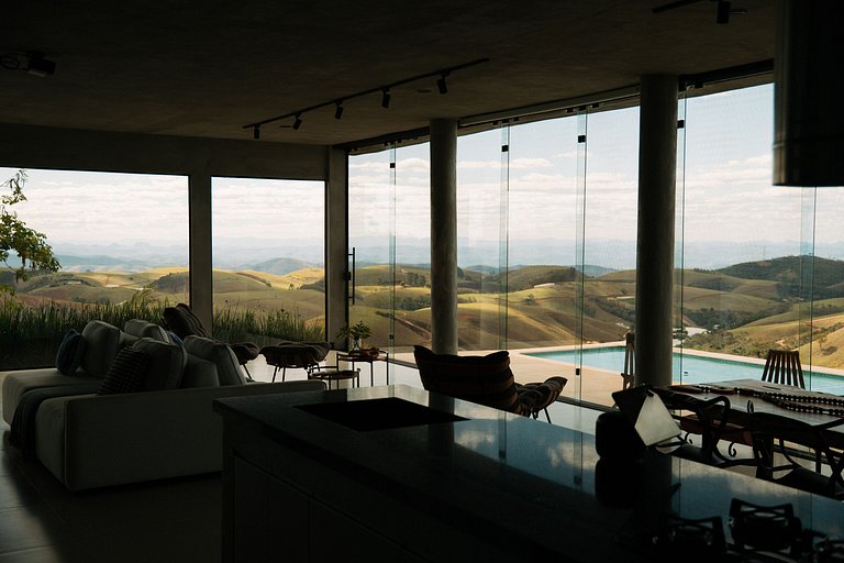 Casa Vista | Piscina com pôr do sol espetacular