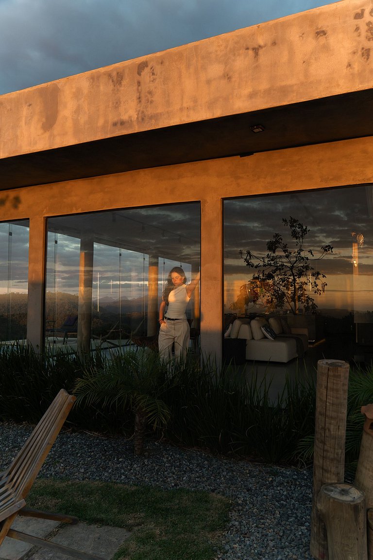 Casa Vista | Piscina com pôr do sol espetacular